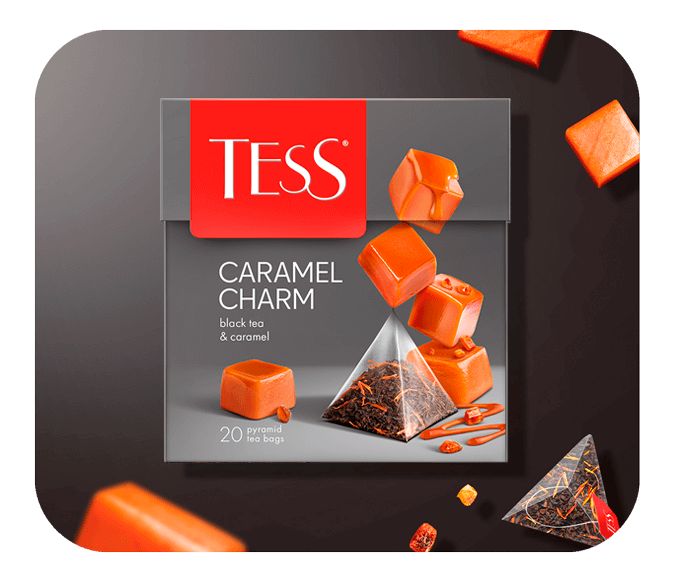 Tess Caramel Charm